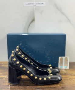 A.bocca Décolleté Con Tacco Pelle Nero     Icon A.bocca Donna 37