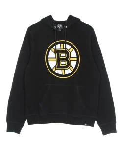 Felpa Cappuccio Uomo Nhl Imprint Burnside Hood Bosbru Jet Black