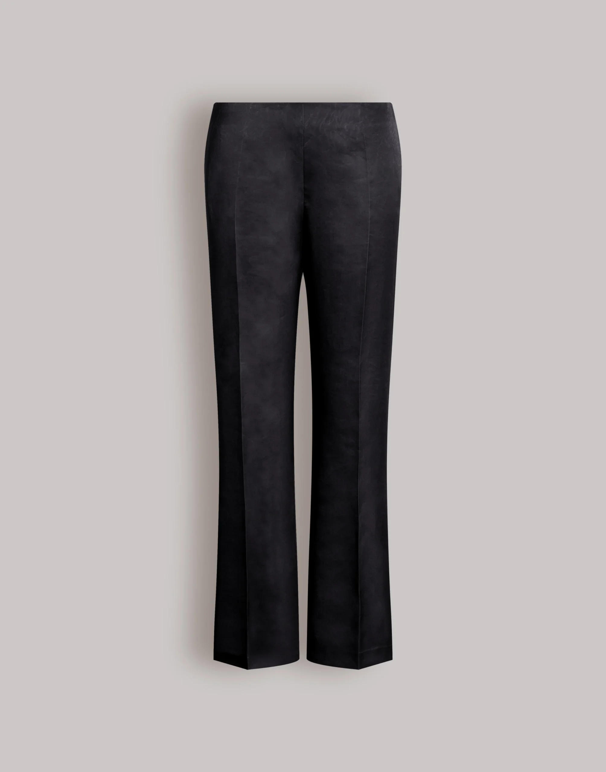 Pantaloni dritti in seta