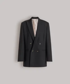 Alternative view of Blazer doppiopetto in lana tropicale